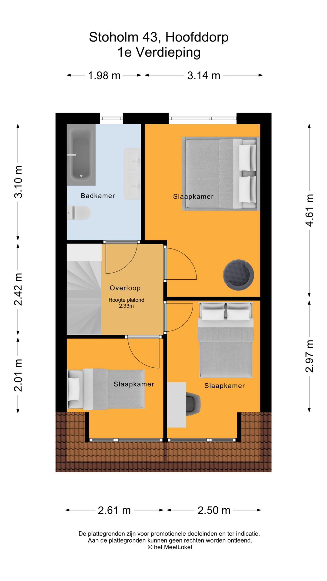 Stoholm 43 , 2133 KD Hoofddorp map