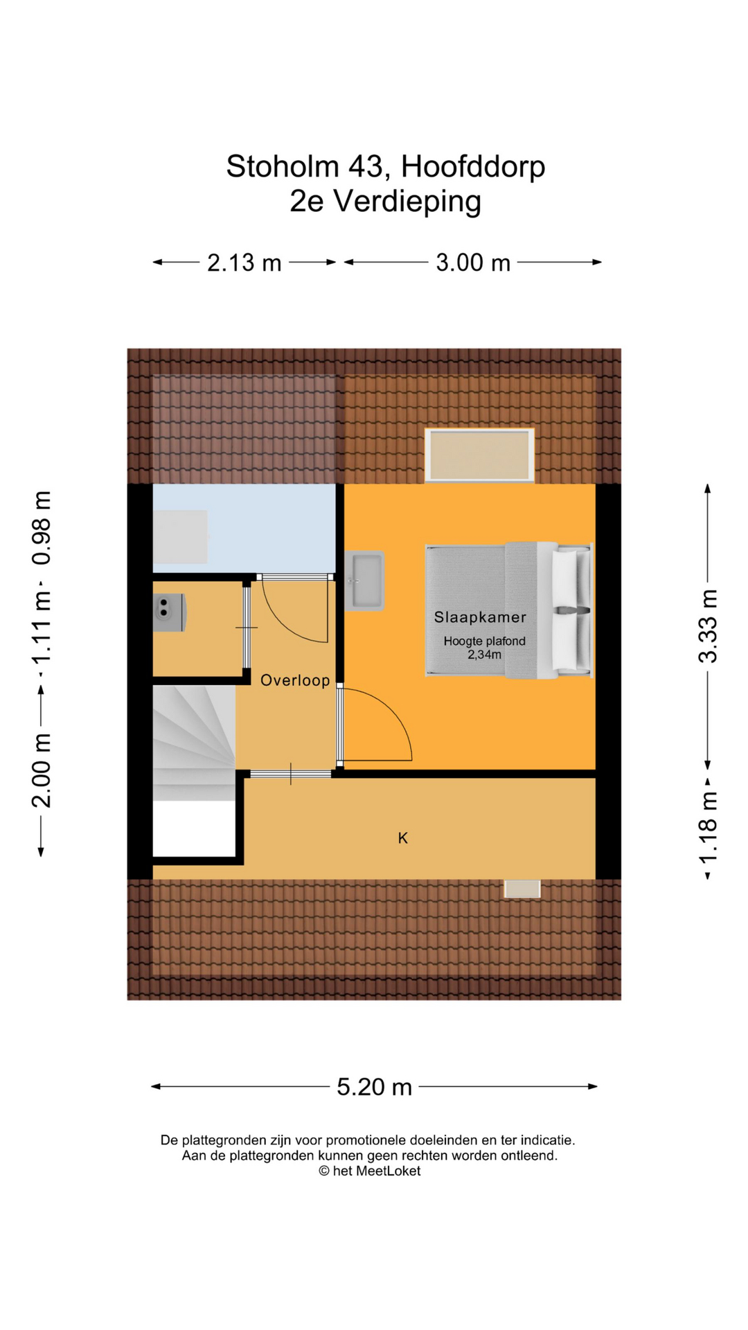 Stoholm 43 , 2133 KD Hoofddorp map